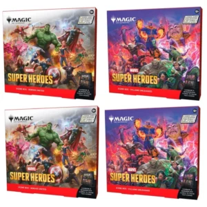 Scene Box Heroes United (2 de cada modelo) - Marvel Super Heroes